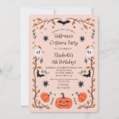 Invitation Costume de fête d'anniversaire Spooktacular Hallow (Devant)