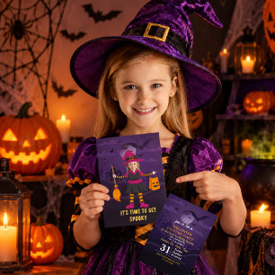 Invitation Costume de fête de photo personnalisée Halloween E