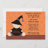 Invitation Costume de fête des enfants de Hallowee (Devant)