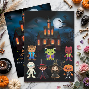 Invitation Costume de fête personnalisé avec photo Halloween
