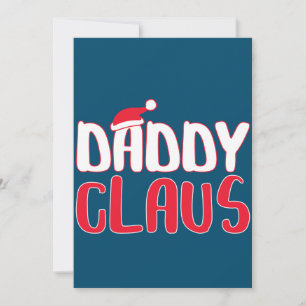 Invitation Costume de Noël de Papa Noël