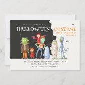 Invitation Costume d'Halloween Enfants (Devant)