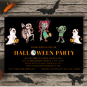 Invitation costume enfant fête halloween