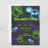 Invitation Costume Ghosts mignonne Halloween Party (Devant)