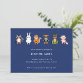INVITATION COSTUME HALLOWEEN PARTY (Debout devant)