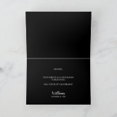 Invitation Costume Mariage noir - Proposition de fabricant de (Intérieur)