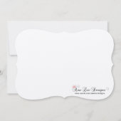 Invitation Costume Mascarade d'argent pour masques de bal Hal (Dos)