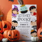 Invitation Costume mignon Halloween Anniversaire