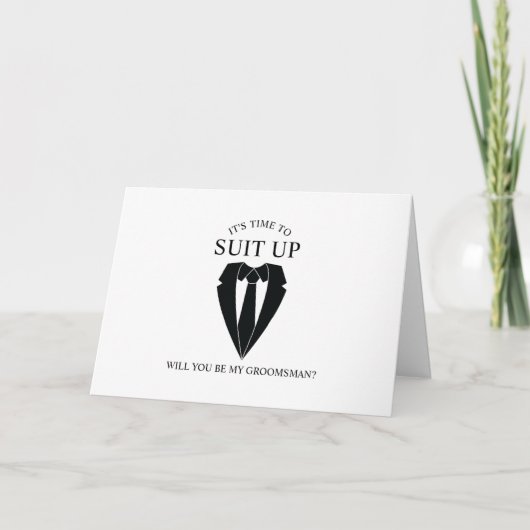Invitation Costume noir - Proposition de fabricant (Devant)