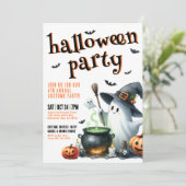 Invitation Costume pour enfants Fête d'Halloween (Debout devant)
