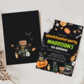 Invitation Costume pour enfants Spooktacular Halloween fête d