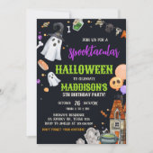 Invitation Costume pour enfants Spooktacular Halloween fête d (Devant)