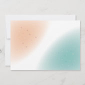 Invitation Costume Robe fantaisie Anniversaire Photo (Dos)