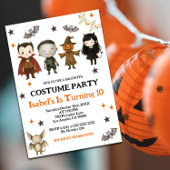 Invitation Costume Spooktacular modifiable Anniversaire Hallo