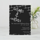 Invitation Costumes and Cocktails Halloween (Debout devant)