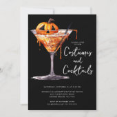 Invitation Costumes & Cocktail Halloween Party (Devant)