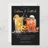 Invitation Costumes & Cocktail Halloween Party (Devant)