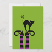 Invitation Costumes & Cocktails Fête d'Halloween (Dos)