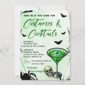 Invitation Costumes & Cocktails Fête d'Halloween (Devant)