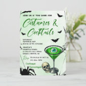 Invitation Costumes & Cocktails Fête d'Halloween (Debout devant)