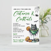 Invitation Costumes & Cocktails Fête d'Halloween (Debout devant)