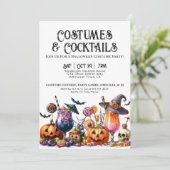 Invitation Costumes & Cocktails Fête d'Halloween (Debout devant)