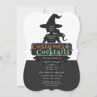 Costumes & Cocktails Halloween Boire jusqu'aux sor