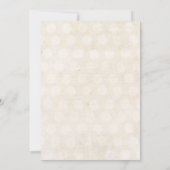 Invitation Costumes & Cocktails Vintage Squelette Halloween (Dos)