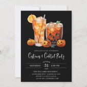 Invitation Costumes et cocktails modernes Halloween Party (Devant)