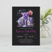 Invitation Costumes et cocktails modernes Halloween Party (Debout devant)