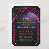 Invitation Costumes et cocktails momifiés Halloween (Dos)