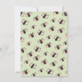 Invitation Costumes et cocktails Preppy Halloween (Dos)