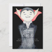 Invitation Costumes et cocktails vampires gothiques Halloween (Devant)