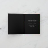 Invitation Costumes gris Roses pêche & Tie floral (Intérieur)