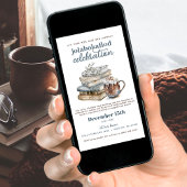 Invitation Cosy Book Exchange Jolabokaflod Fête de vacances