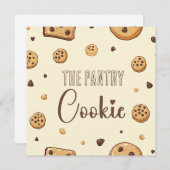 Invitation Cosy Cookie Delties (Devant / Derrière)