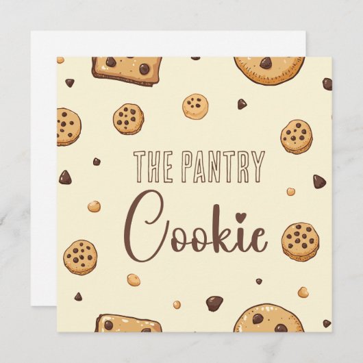 Invitation Cosy Cookie Delties (Devant / Derrière)