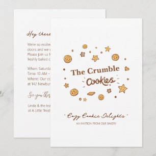 Invitation Cosy Cookie Delties