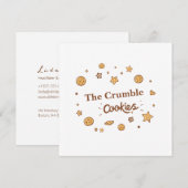 Invitation Cosy Cookie Delties (Devant / Derrière)