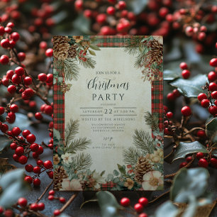 Invitation Cosy Cottage Noël