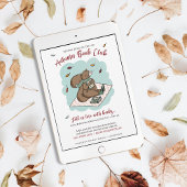 Invitation Cosy Fall Book Club