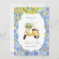 Côte d'Amalfi | Mariage de carreaux de citron médi