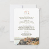 Invitation Côte d'Azur France Destination Insérer INFO Détail (Devant)