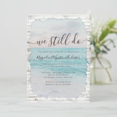 Invitation Côtière Nous Faisons Toujours De La Photo Vow Reno (Debout devant)