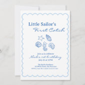 Invitation côtière pour le 1er anniversaire de Sai (Devant)
