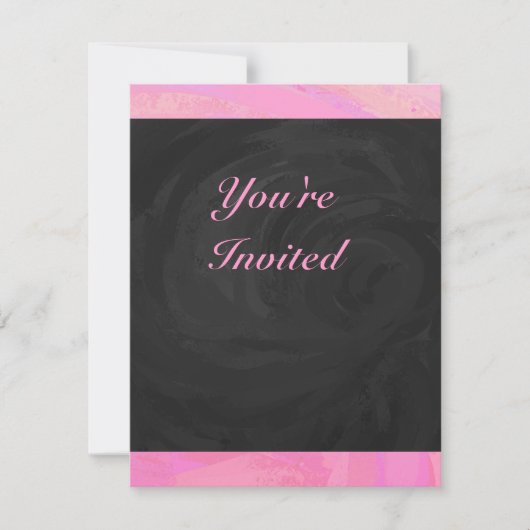 Invitation Coton Candy (Devant)
