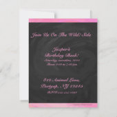 Invitation Coton Candy (Dos)