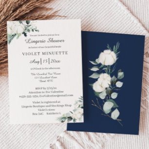 Invitation Coton d'Eucalyptus   White v2 Lingerie Douche