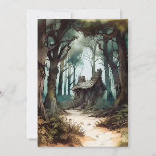 Invitation Cottage forestier enchanté