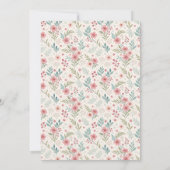 Invitation Cottage Garden Antique Baby Shower (Dos)